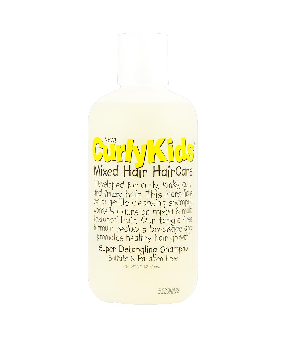 Curlykids Mixed Hair Haircare Detangling Shampoo 8Oz, HAIR CARE - Cloré Beauty