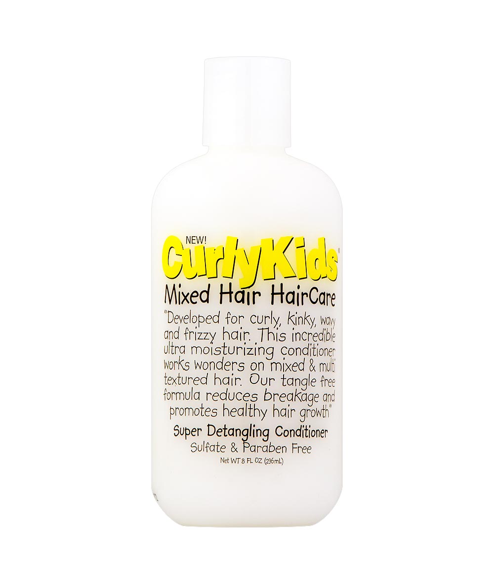 Curlykids Mixed Hair Haircare Detangling Conditioner 8Oz