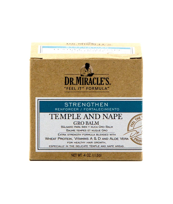 Dr. Miracles Strengthen Temple And Nape Gro Balm 4 Oz