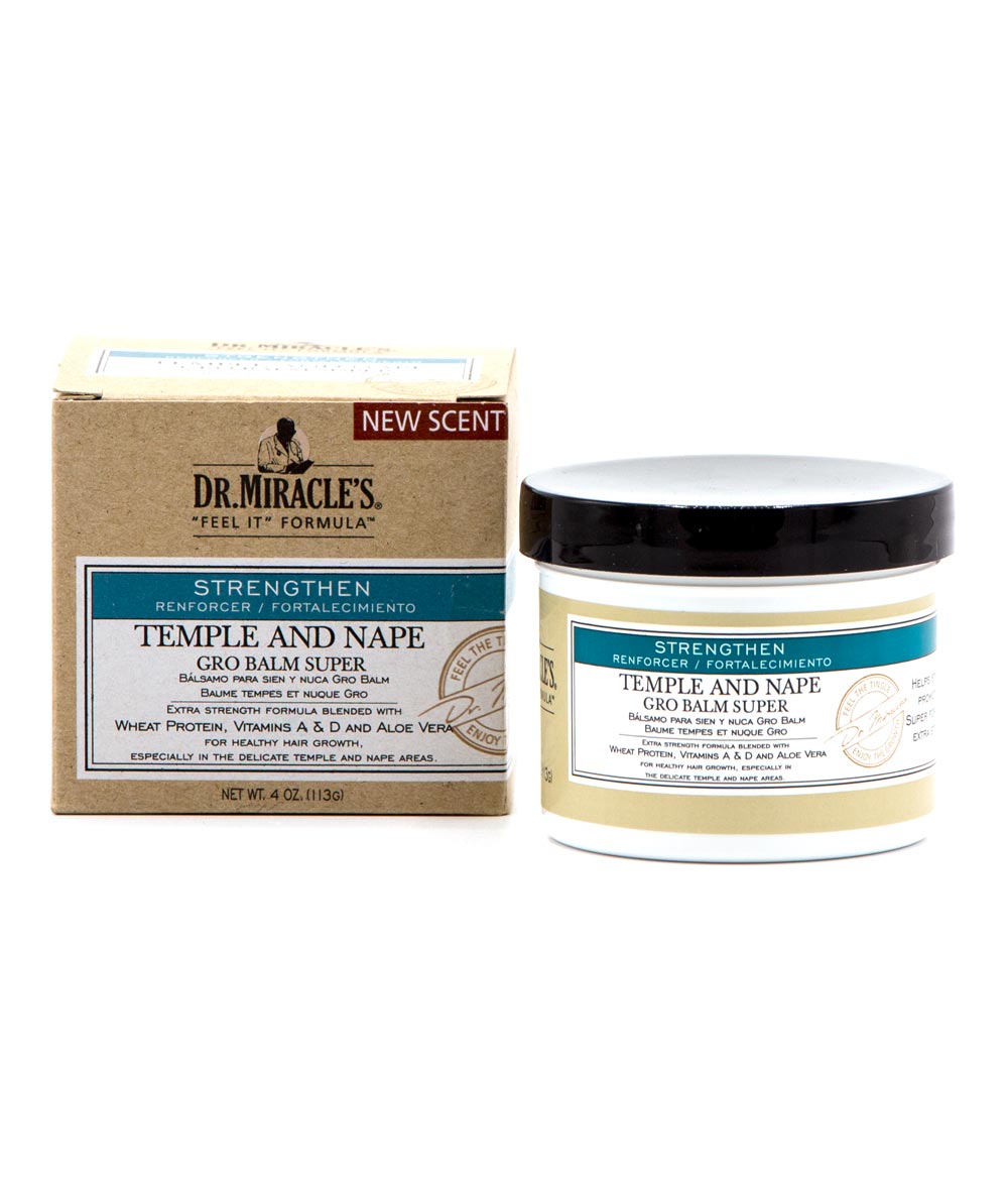 Dr. Miracles Strengthen Temple And Nape Gro Balm 4 Oz