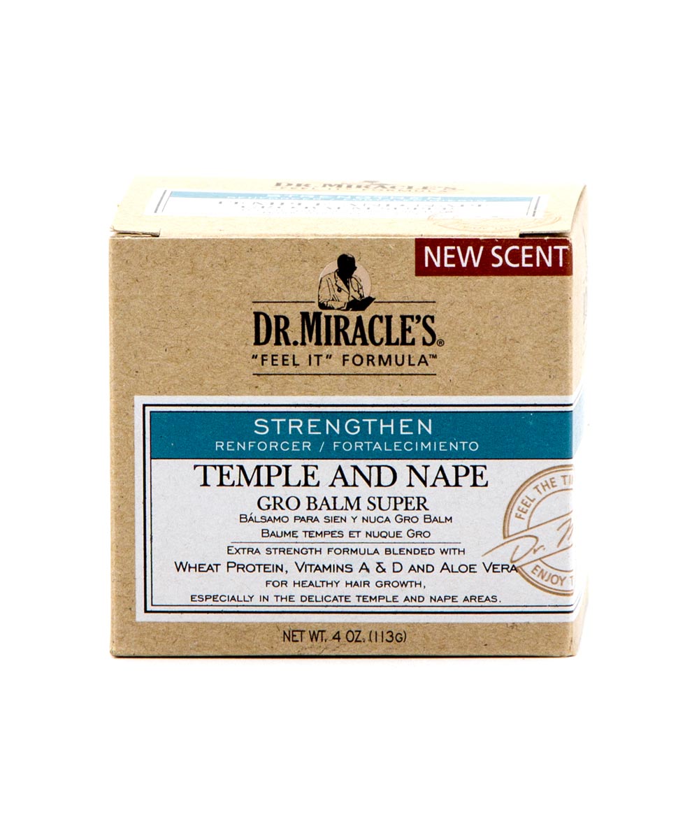 Dr. Miracles Strengthen Temple And Nape Gro Balm 4 Oz