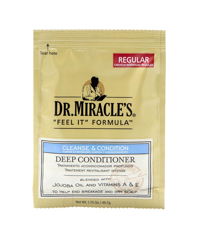 Dr. Miracles Cleanse & Condition Deep Conditioner 1.75 Oz
