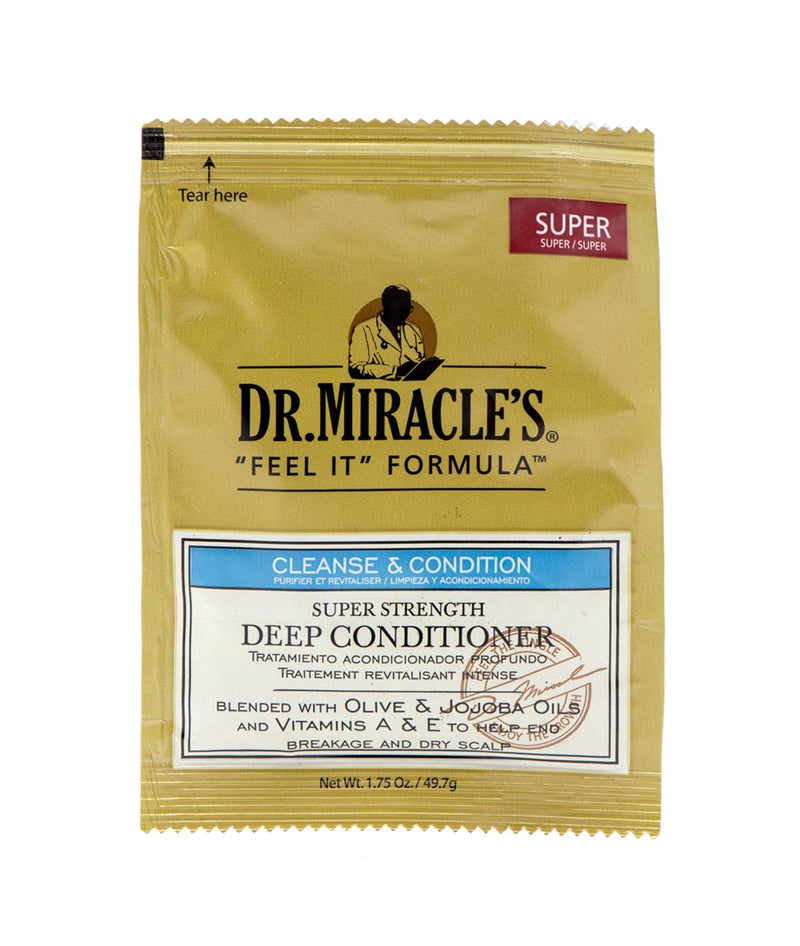 Dr. Miracles Cleanse & Condition Deep Conditioner 1.75 Oz