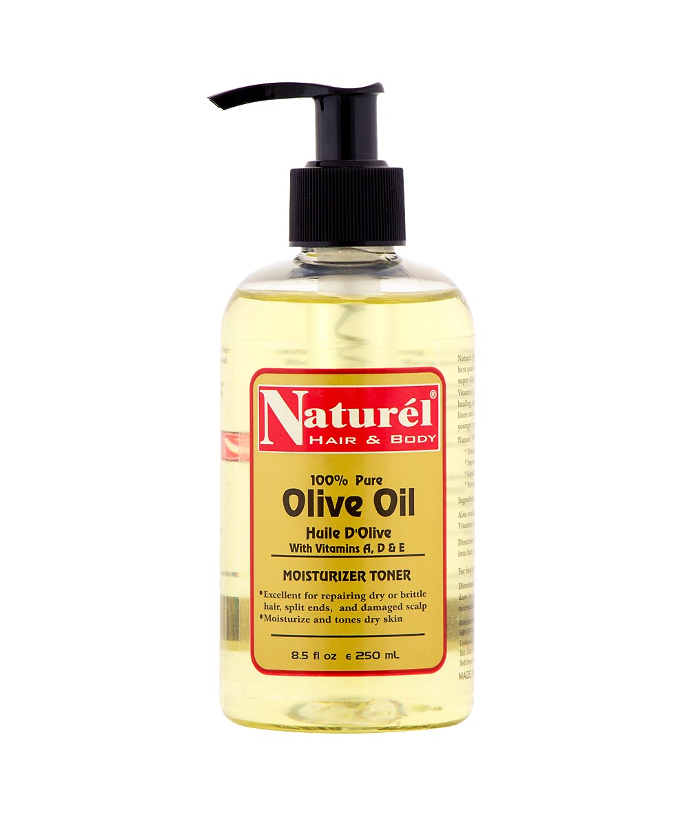 Naturel Hair & Body 100% Pure Olive Oil 8.5Oz, SKIN CARE - Cloré Beauty