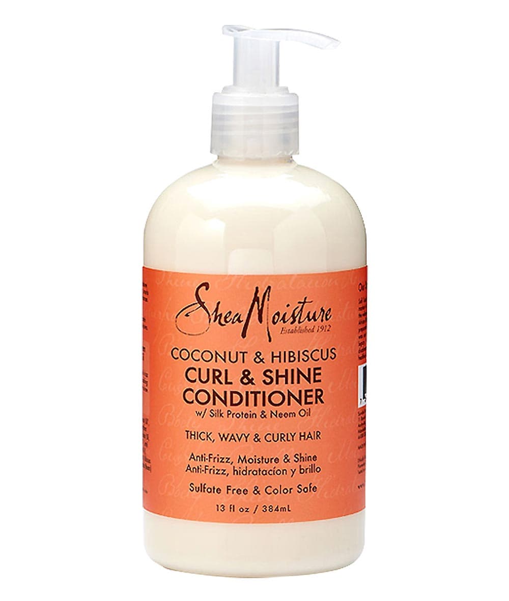 SheaMoisture Coconut & Hibiscus Curl & Shine Conditioner 13oz, HAIR CARE - Cloré Beauty