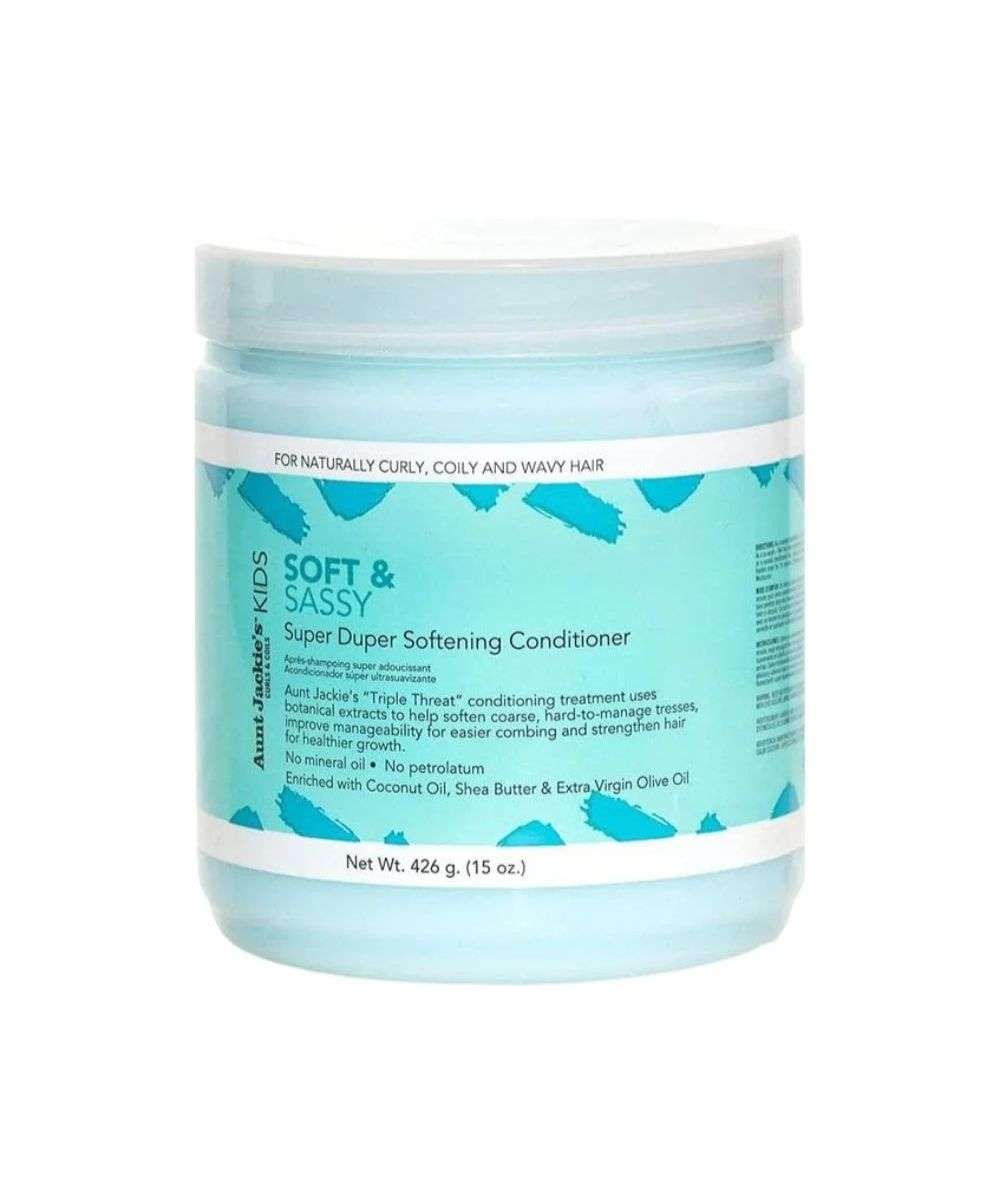 Aunt Jackie's Girls Soft & Sassy Super Duper Softening Conditioner 15oz, Hair Care - Cloré Beauty