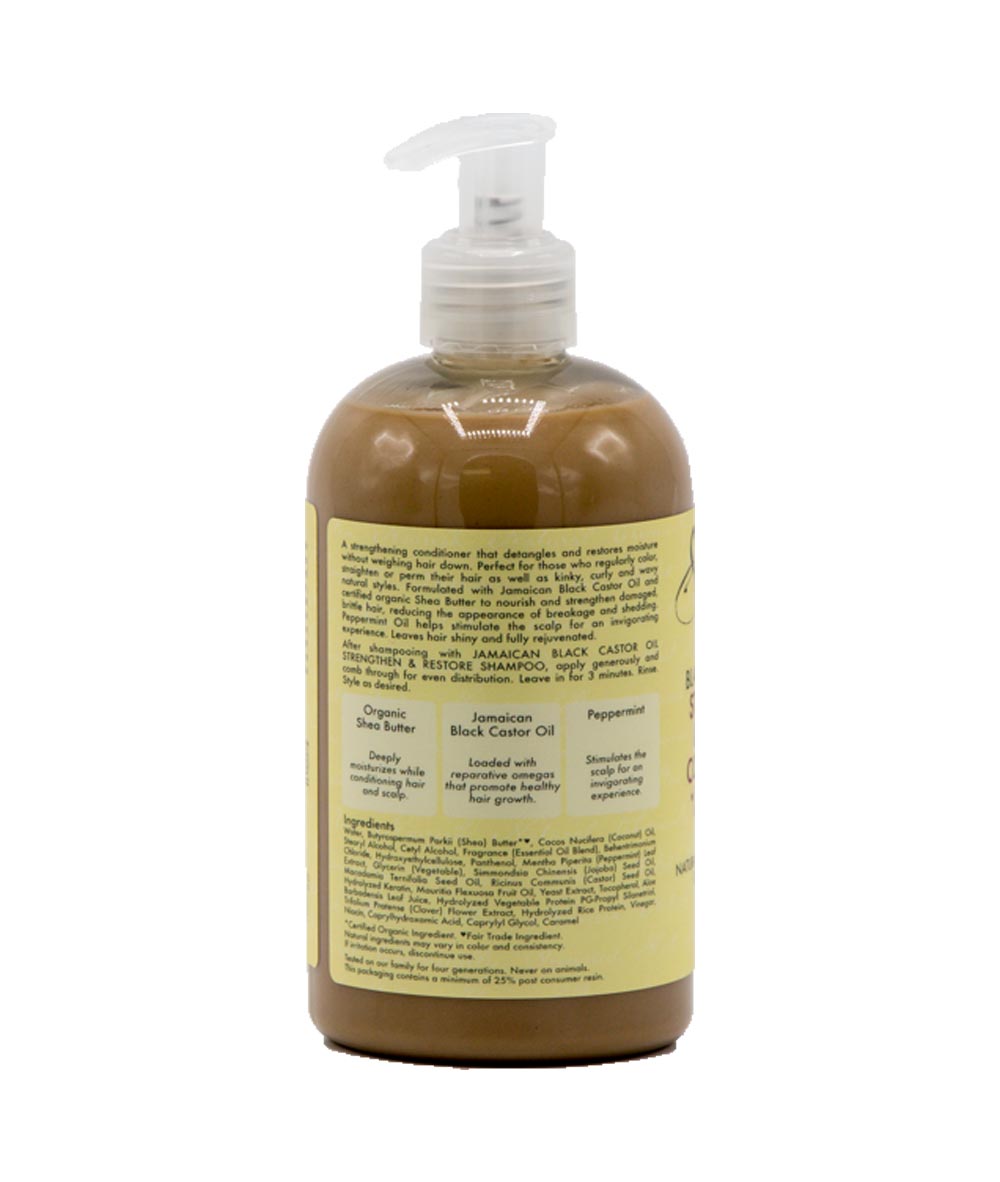 SheaMoisture Jamaican Black Castor Oil Conditioner 379Ml, HAIR CARE - Cloré Beauty