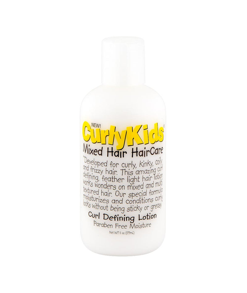 Curlykids Mixed Hair Haircare Curl Defining Lotion 6Oz