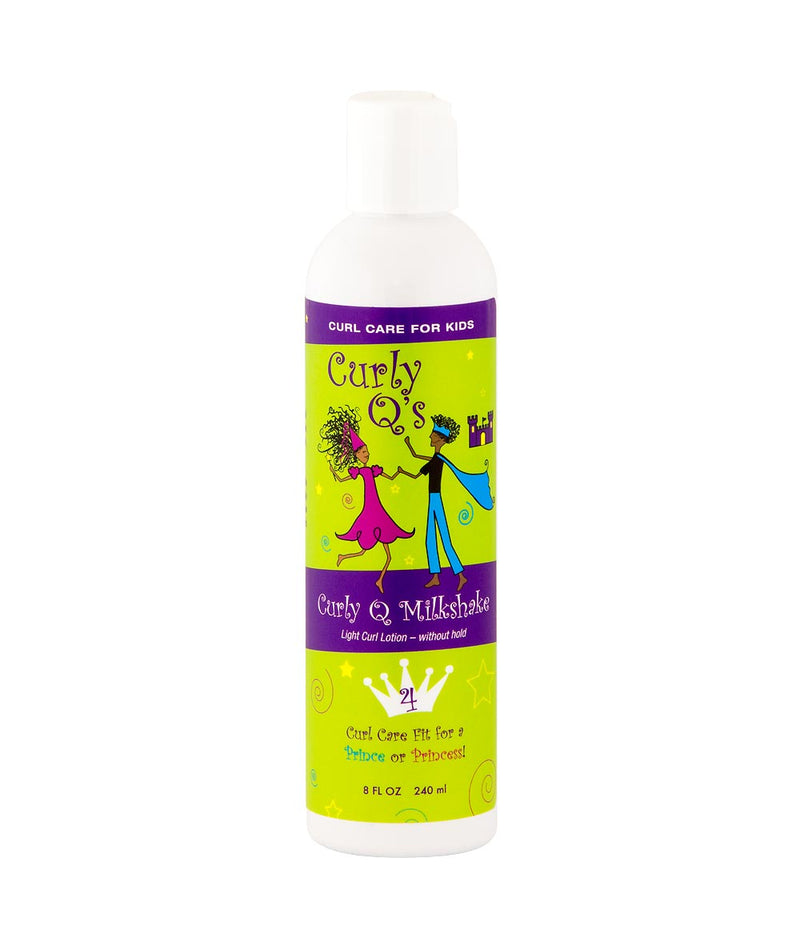 Curly Qs Curly Q Milkshake Lit Curl Lotion-Without Hold 8Oz