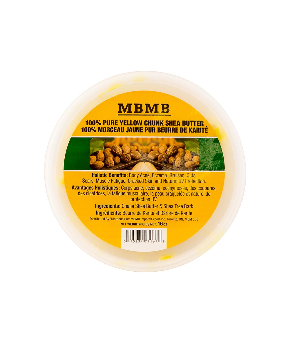 Mbmb Pure Yellow Shea Butter