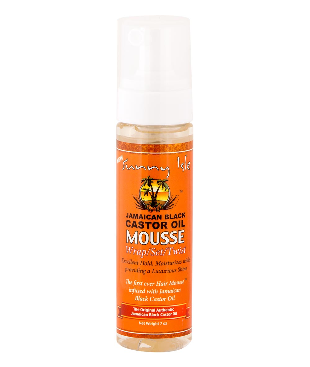 Sunny Isle Jmc Black Castor Oil Wrap/Set/Twist Mousse 7Oz, Hair Care - Cloré Beauty
