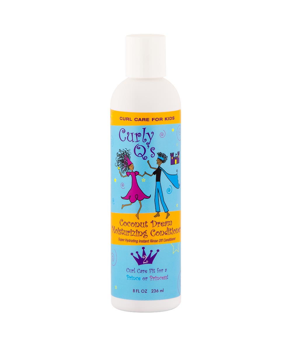 Curly Q's Coconut Dream Moisturizing Conditioner 8oz