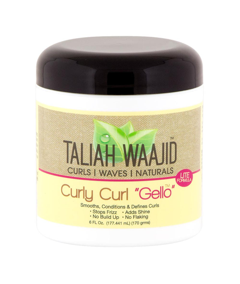 Taliah Waajid Curly Curl Gello[Lite Formula] 6Oz