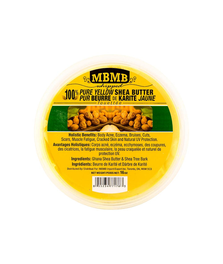 Mbmb Pure Yellow Shea Butter