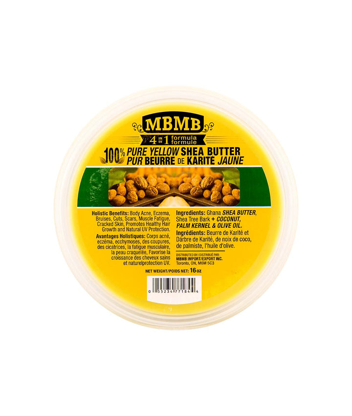 Mbmb Pure Yellow Shea Butter