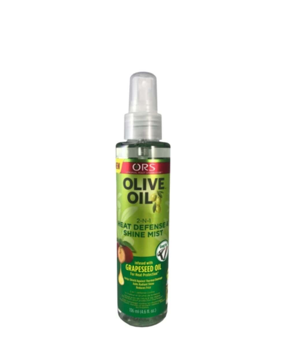 ORS Olive Oil Grapeseed Oil 2-N-1 Heat Defense&Shine Mist 4.6oz, HAIR CARE - Cloré Beauty