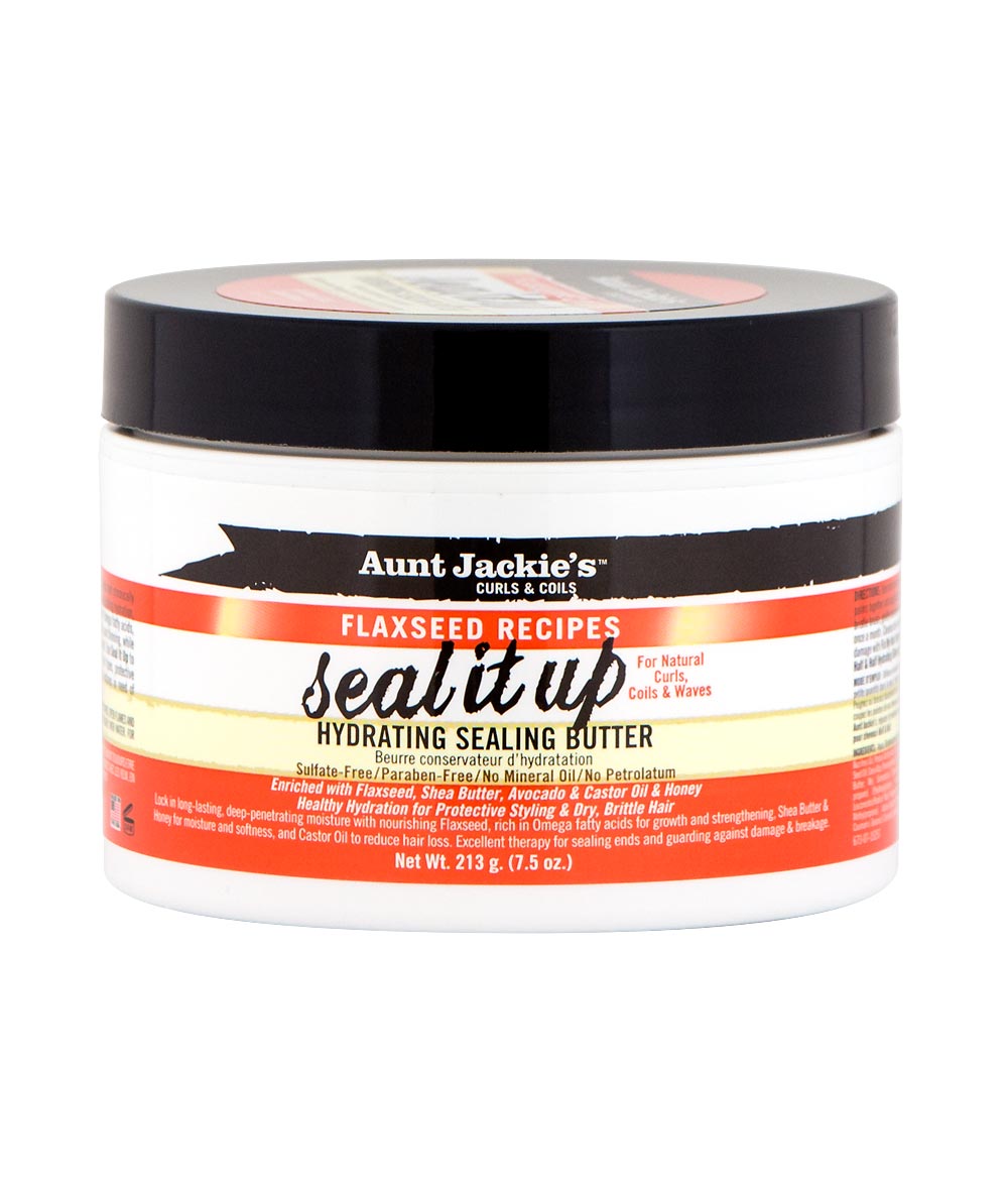 Aunt Jackie's Seal It Up Hydrating Sealing Butter 7.5oz, Hair Care - Cloré Beauty