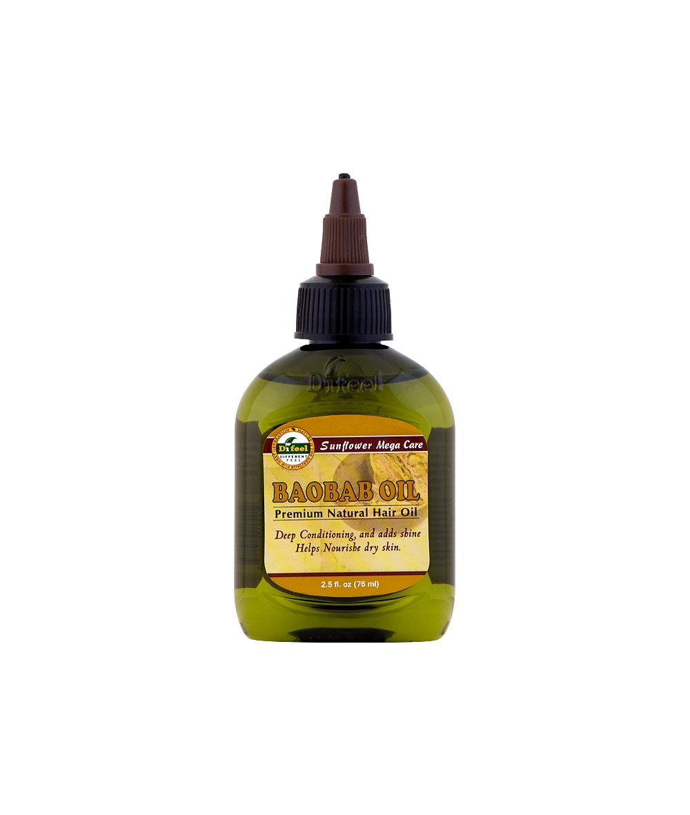 Sunflower Mega Care Baobab Oil 2.5Oz, HAIR CARE - Cloré Beauty