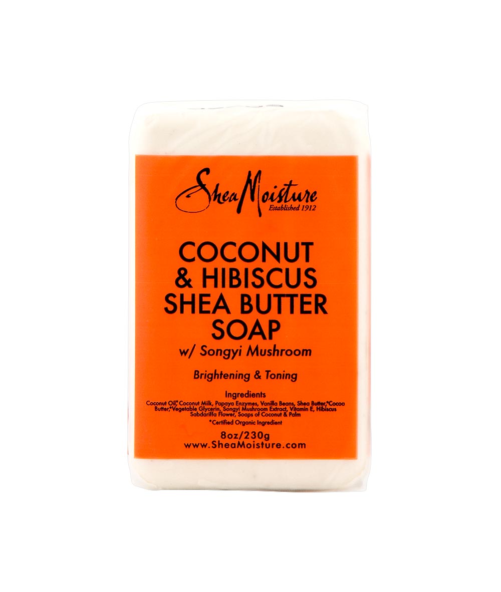 SheaMoisture Coconut & Hibiscus Shea Butter Soap 8oz