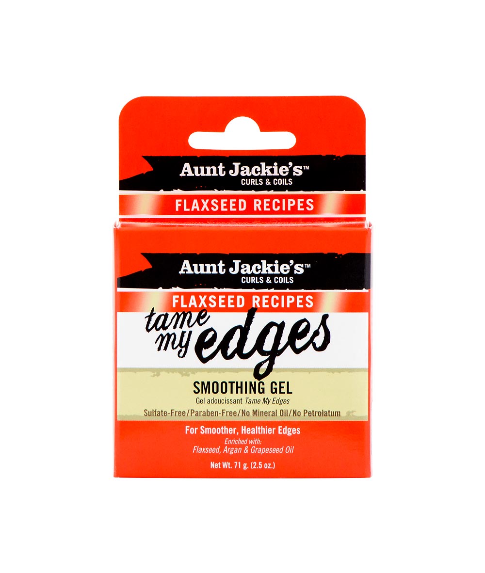 Aunt Jackie's Flaxseed Recipes Tame My Edges Smoothing Gel 2.5oz, Hair Care - Cloré Beauty