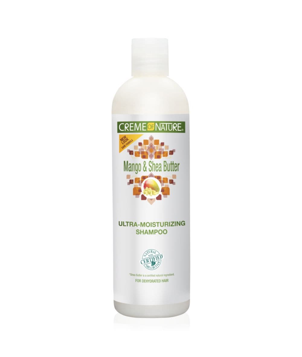 Creme Of Nature Mango & Shea Butter Ultra-Moisturizing Shampoo 12oz, HAIR CARE - Cloré Beauty