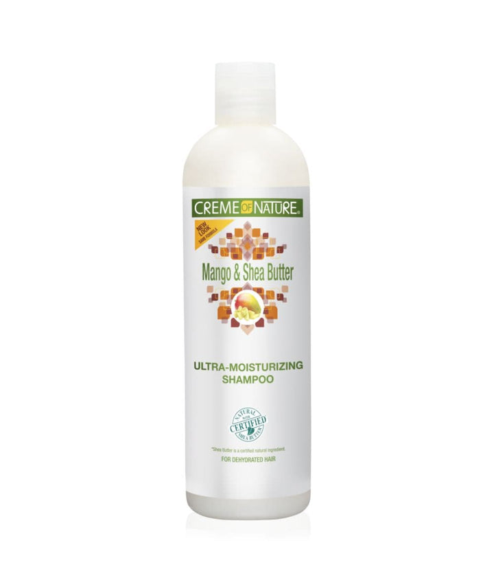 Creme Of Nature Mango & Shea Butter Ultra-Moisturizing Shampoo 12oz