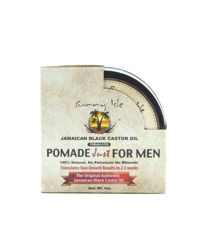 Sunny Isle Jmc Blk/C Oil Hair Food Pomade Just For Men 4oz