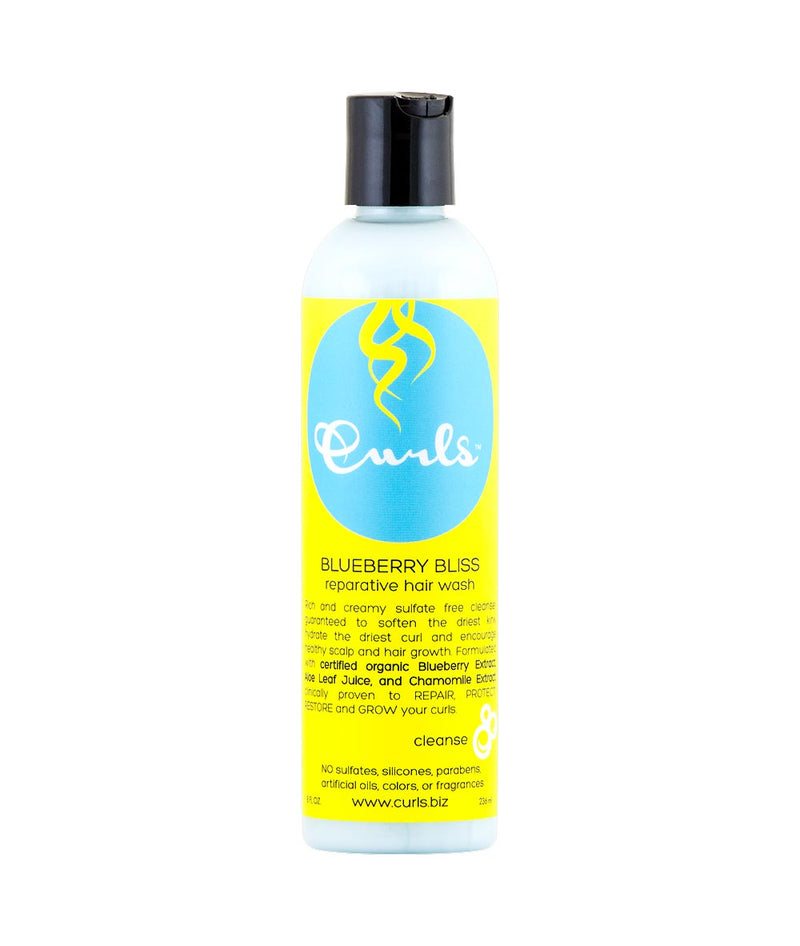 Curls Blueberry Bliss Reparative Hair Wash 8Oz