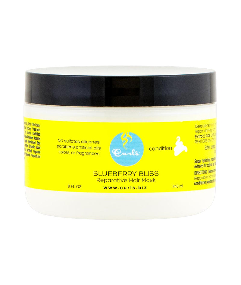 Curls Blueberry Bliss Reparative Hair Mask 8Oz