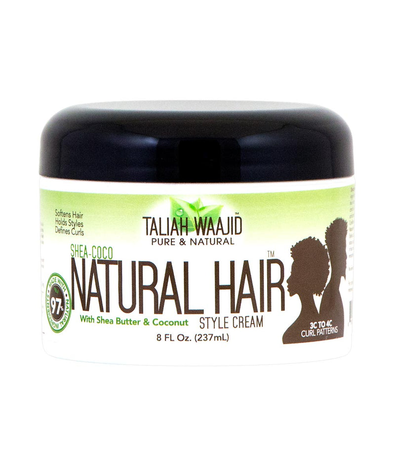 Taliah Waajid Shea-Coco Natural Hair Style Cream 8Oz