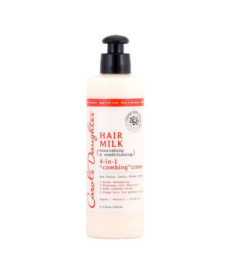 Carols Daughter Hair Milk 4-In-1 Combing Creme 8Oz