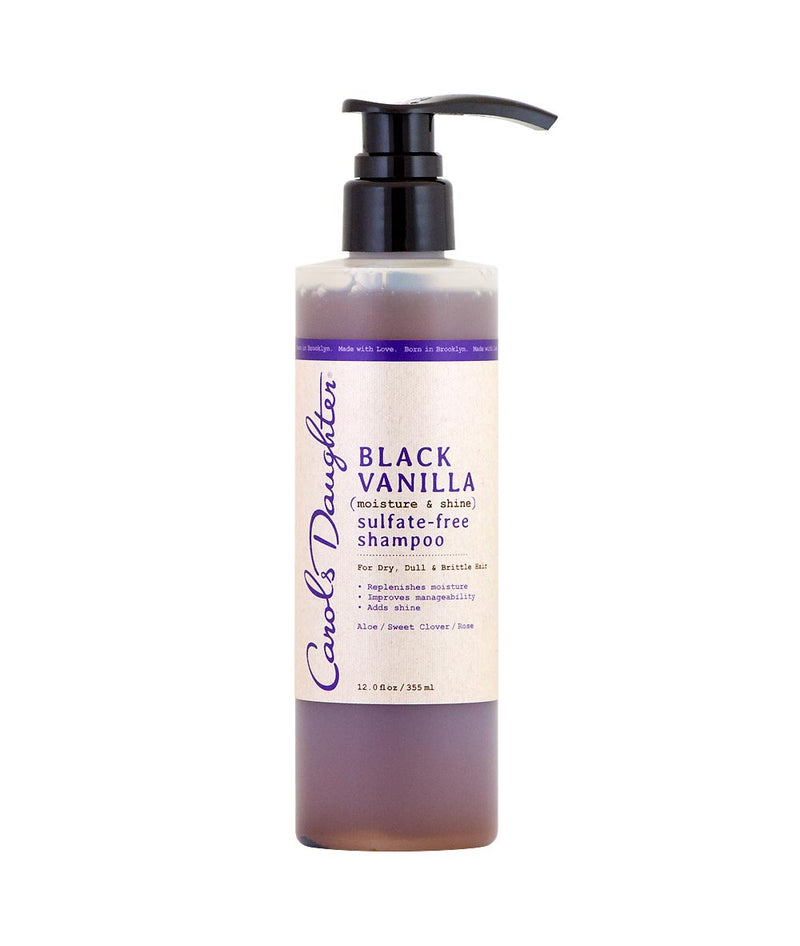 Carols Daughter Black Vanilla Sulfate-Free Shampoo 12Oz