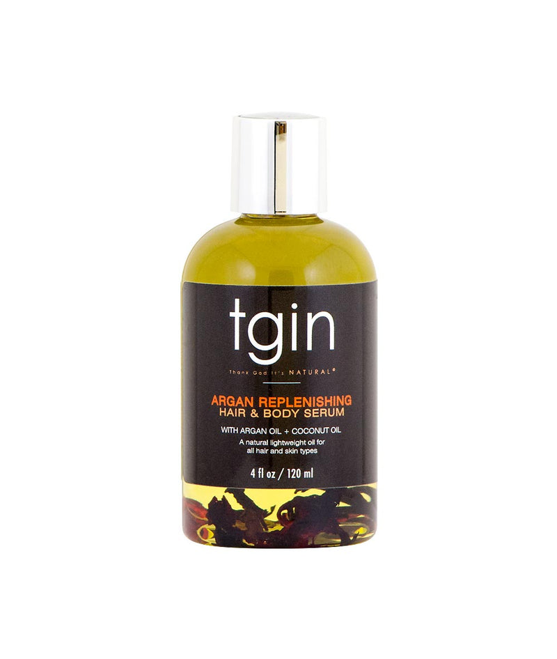 Tgin Argan Replenishing Hair&Body Serum 4Oz