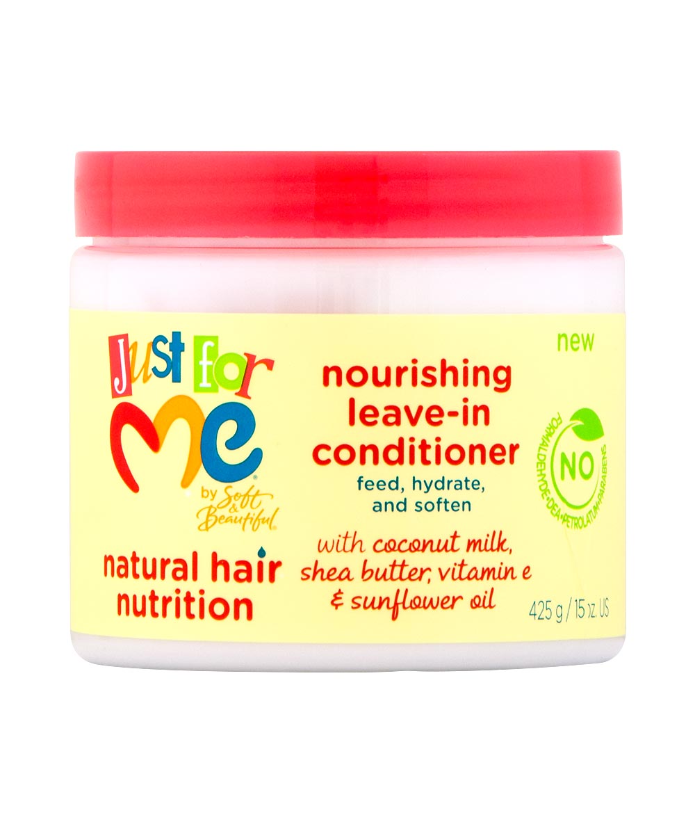 Just For Me Nourishing Leave-In Conditioner 15Oz, HAIR CARE - Cloré Beauty