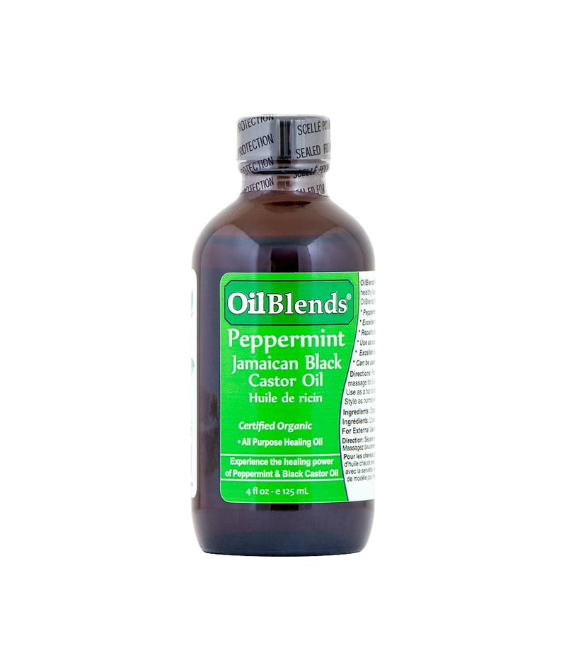 Oil Blends Jamaican Black Castor Oil[Peppermint] 4Oz