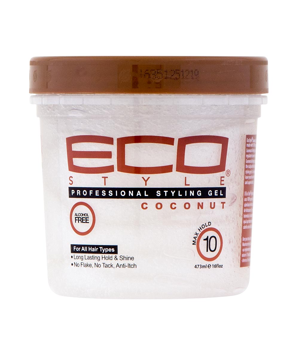 Eco Style Styling Gel [Coconut] 16oz, HAIR CARE - Cloré Beauty