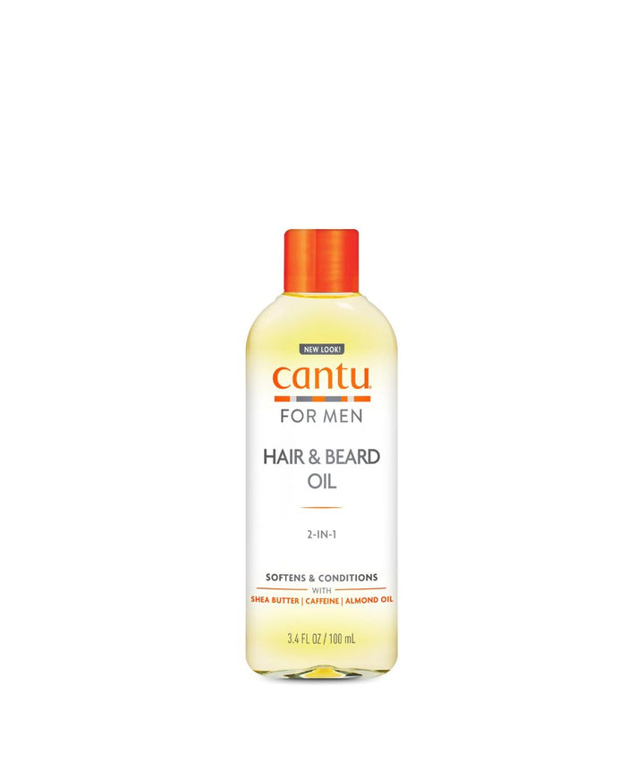 Cantu For Men Hair & Beard Oil 2-in-1 3.4oz