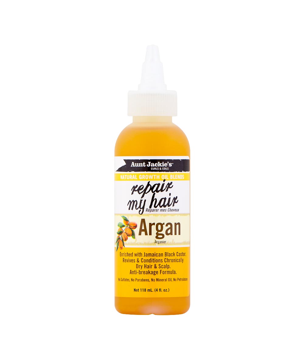 Aunt Jackie's Growth Oil Repair My Hair[Argan] 4oz, Hair Care - Cloré Beauty