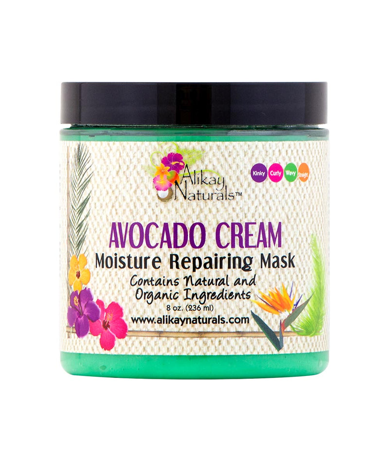 Alikay Naturals Avocado Cream Moisture Repairing Mask 8Oz