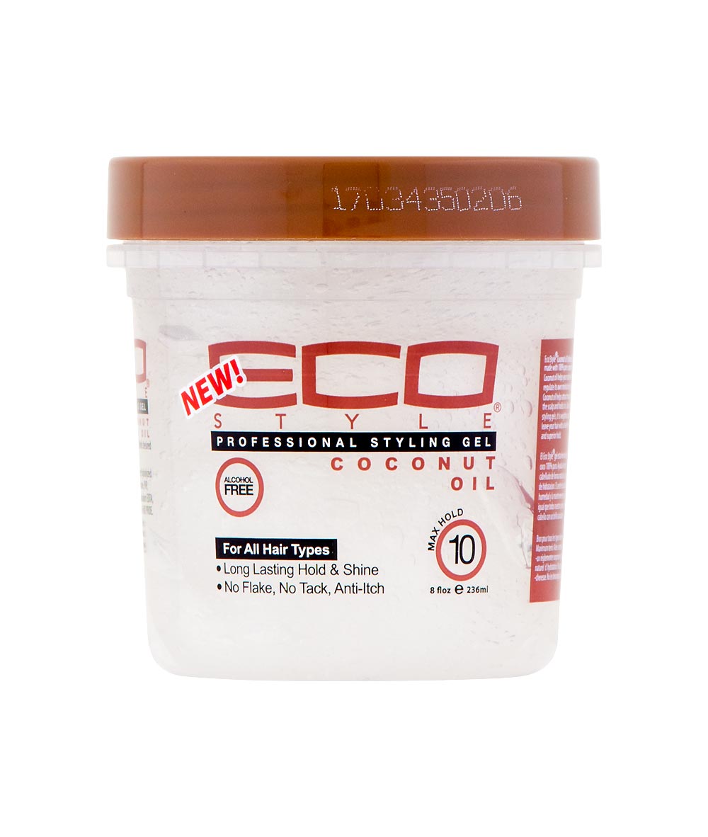 Eco Style Styling Gel [Coconut] 8oz, Hair Care - Cloré Beauty
