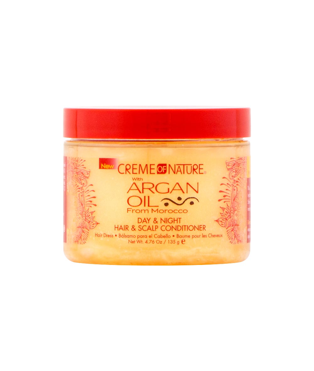 Cream of Nature Argan Oil Day & Night Hair & Scalp Conditionel 4.76 oz, Hair Care - Cloré Beauty