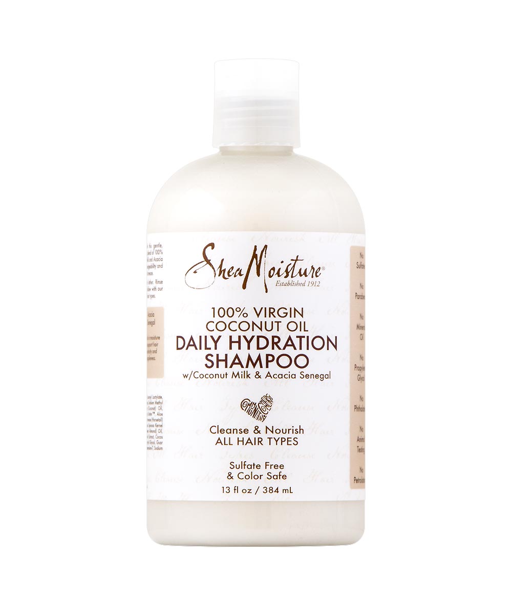 SheaMoisture 100% Virgin Coconut Oil Daily Hydration Shampoo 384Ml