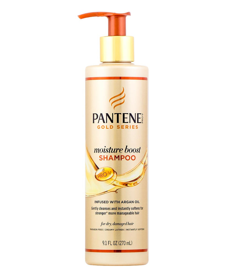 Pantene Gold Series Pro-V Moisture Boost Shampoo 9.1Oz
