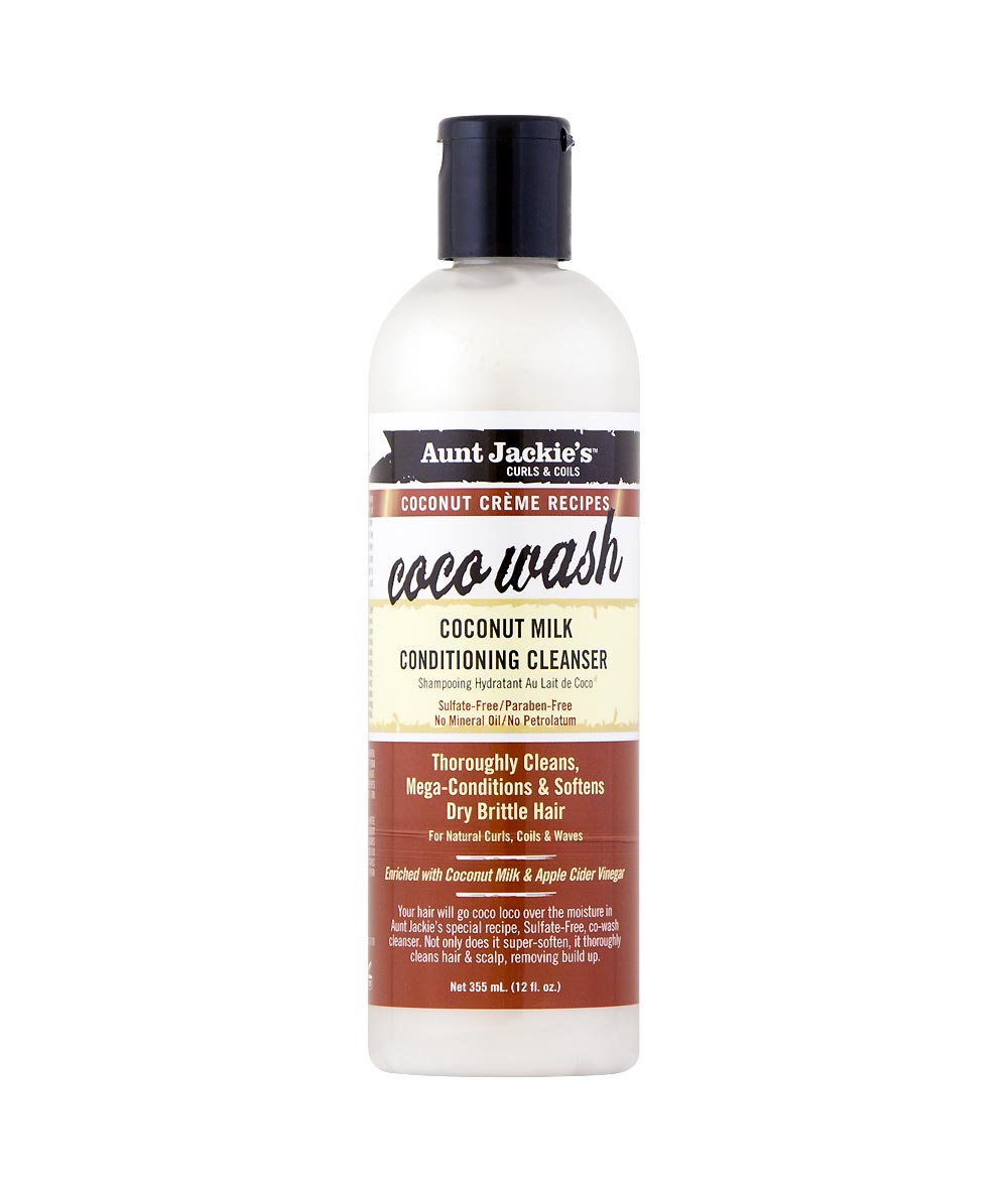 Aunt Jackie'S Ccr Coco Wash Coconut Milk Conditioning Cleanser 12Oz