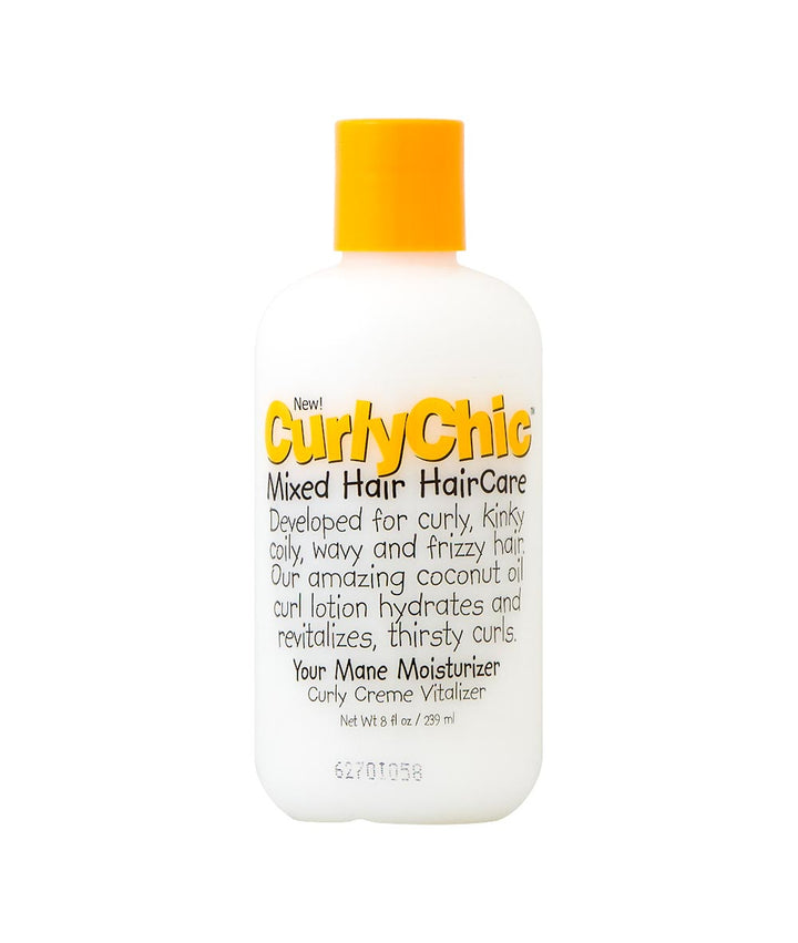 Curlychic Mxd/H H/Care Your Mane Moisturizer Curly Creme Vitalizer 8Oz