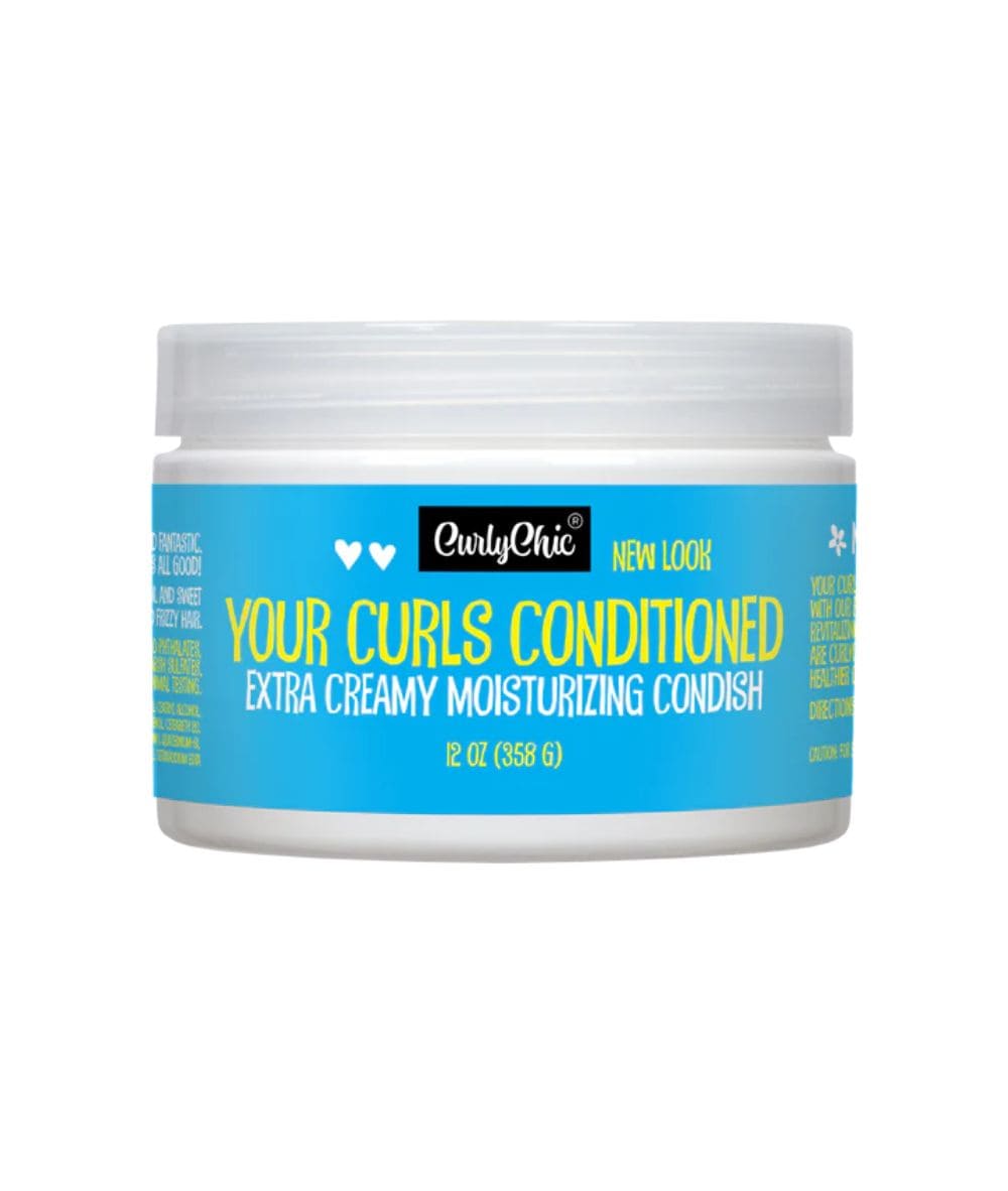 CurlyChic Your Curls Conditioned Extra Creamy Moisturizing Condish 12oz