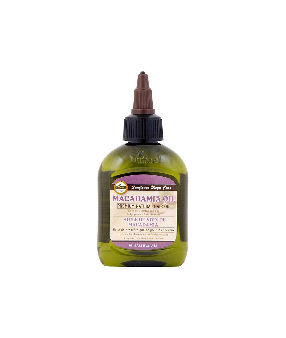 Sunflower Mega Care Macadamia Oil 2.5Oz, HAIR CARE - Cloré Beauty