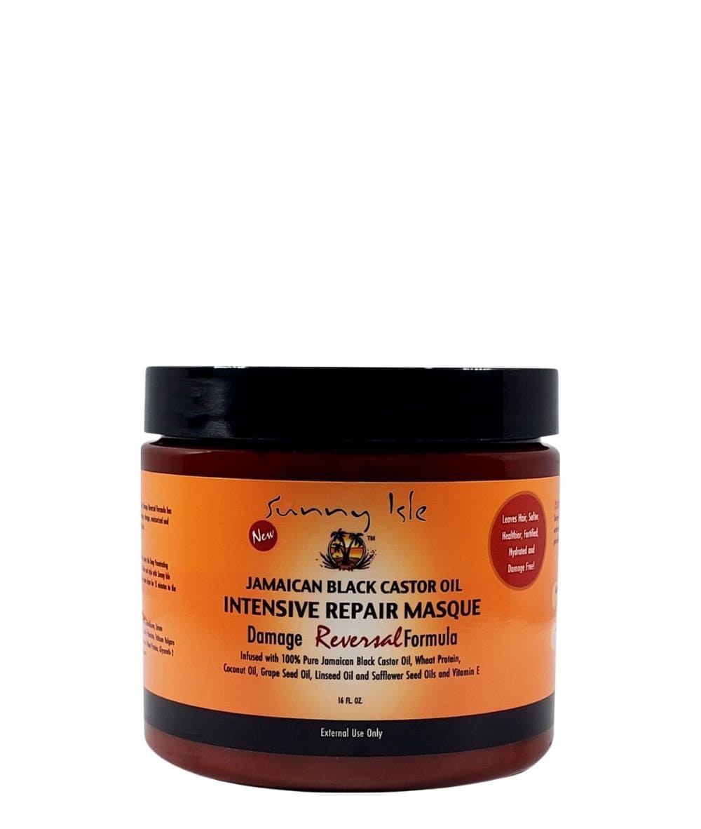 Sunny Isle Jamaican Black Castor Oil Intensive Repair Masque 16Oz, HAIR CARE - Cloré Beauty