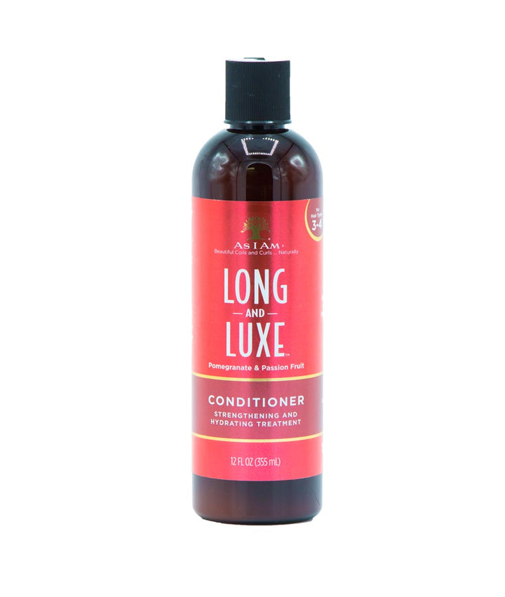 As I Am Long And Luxe Pomegranate & Passion Fruit Conditioner 12oz