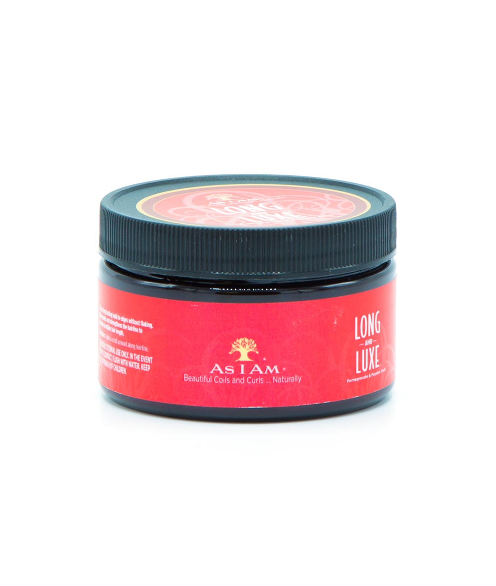 As I Am Long And Luxe Pomegranate & Passion Fruit Gro Edges Edge Controller 4oz